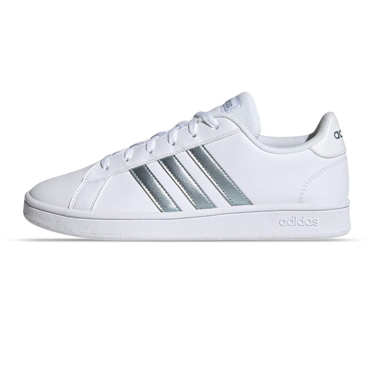 Tenis Adidas Grand Court Base Blanco Casual Tallas Del #22 a #26 Mujer.