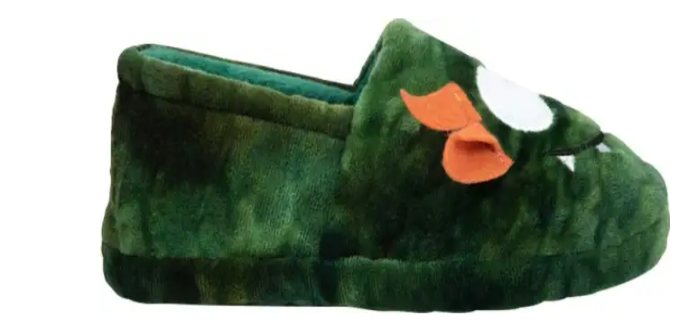 Pantufla De Niño Comoda Color Verde Schatz Truo