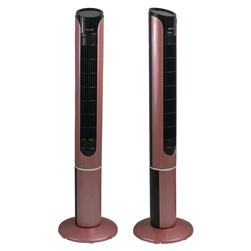Ventilador De Torre Silencioso Tres Velocidades 114cm 120v.Rosa