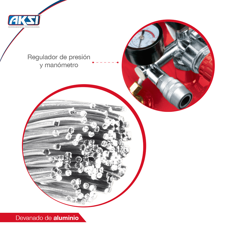 Compresor Semi Pro Aksi -50 Lts