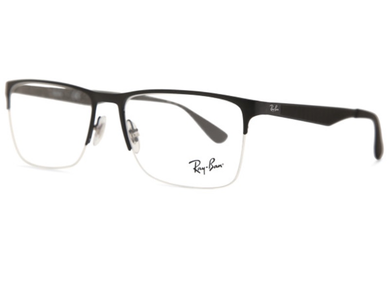 Armazón oftálmico RAY-BAN RB 6335 2503 54-17 145 Negro Mate