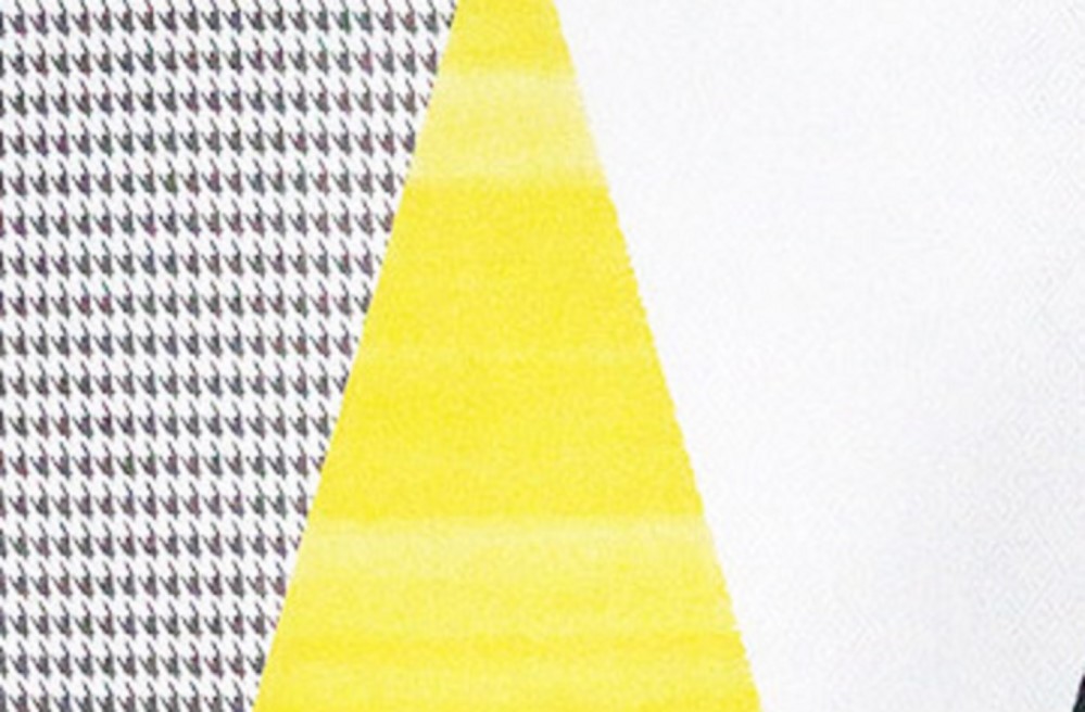 PAPEL TAPIZ AUTOADHERIBLE ROMBOS AMARILLOS 10m X 45cm TP27