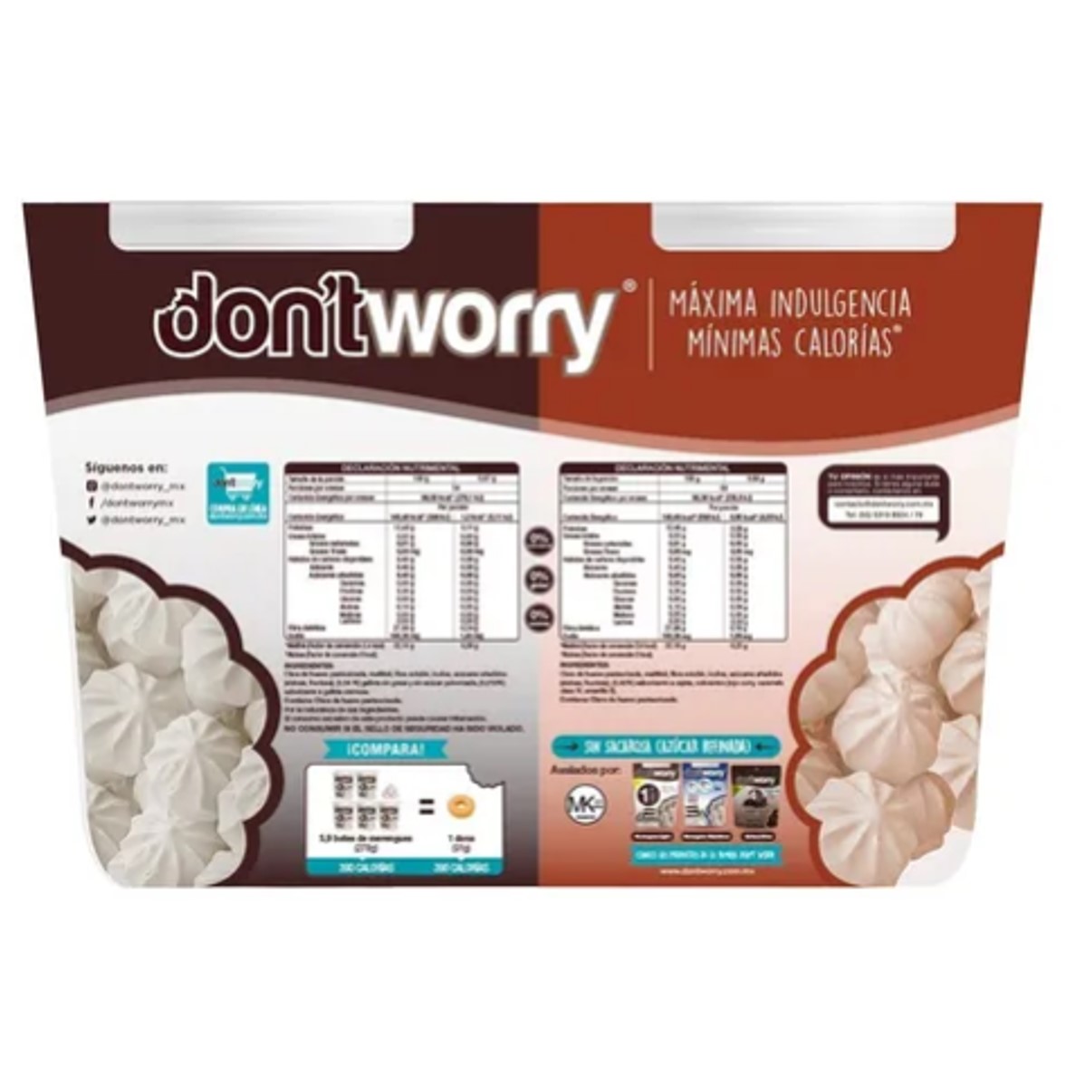 Merengues Cajeta Y Cookies And Cream Dont Worry