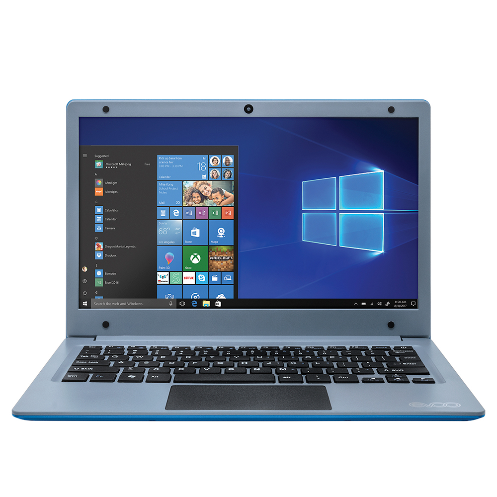Laptop Evoo Ultra Thin EV-C-116-7PR 11.6 pulgadas - Celeron N4000 - 4 GB - SSD 64 GB + Microsd 4gb