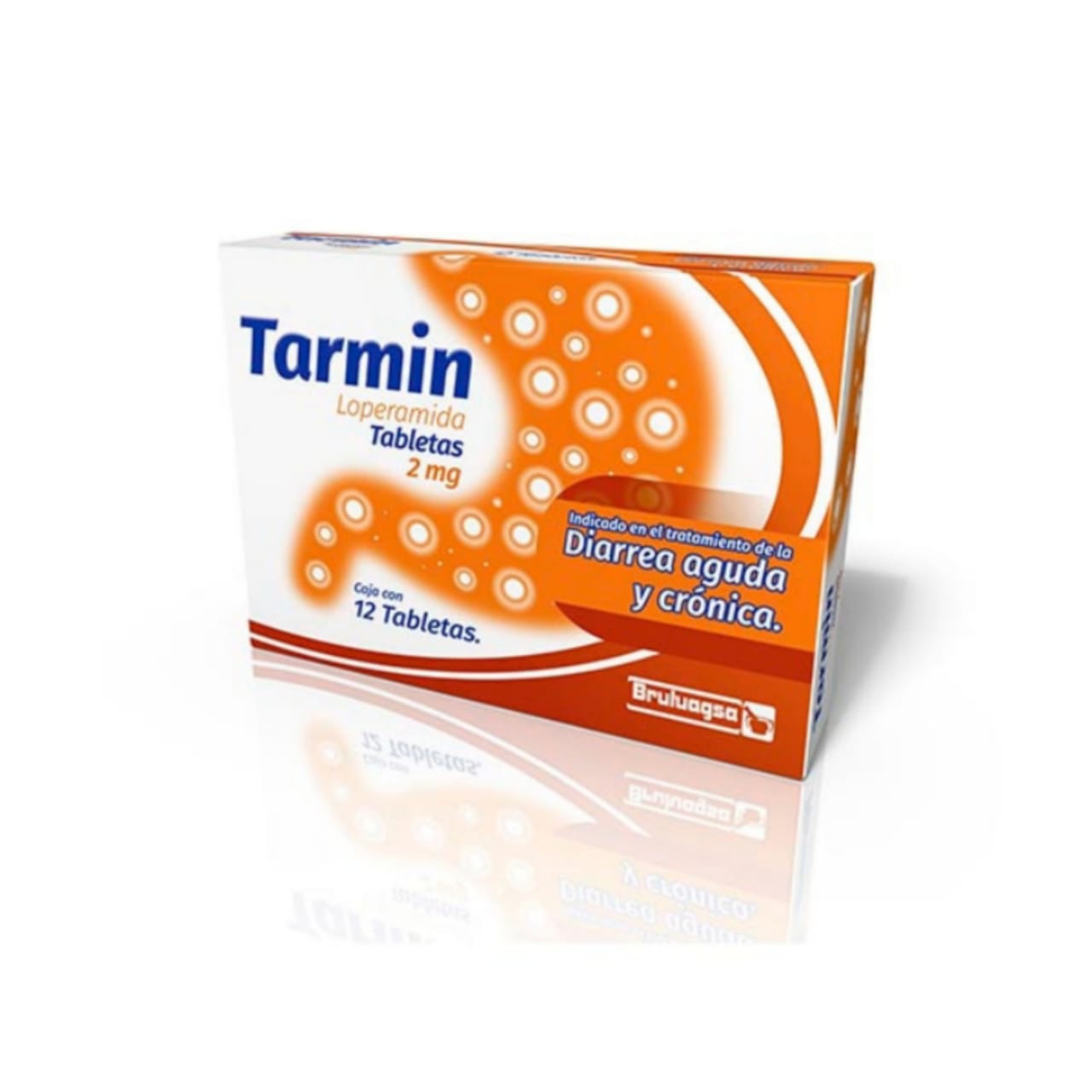 Tarmin, Loperamida 2mg caja con 12 tabletas (3 cajas) 