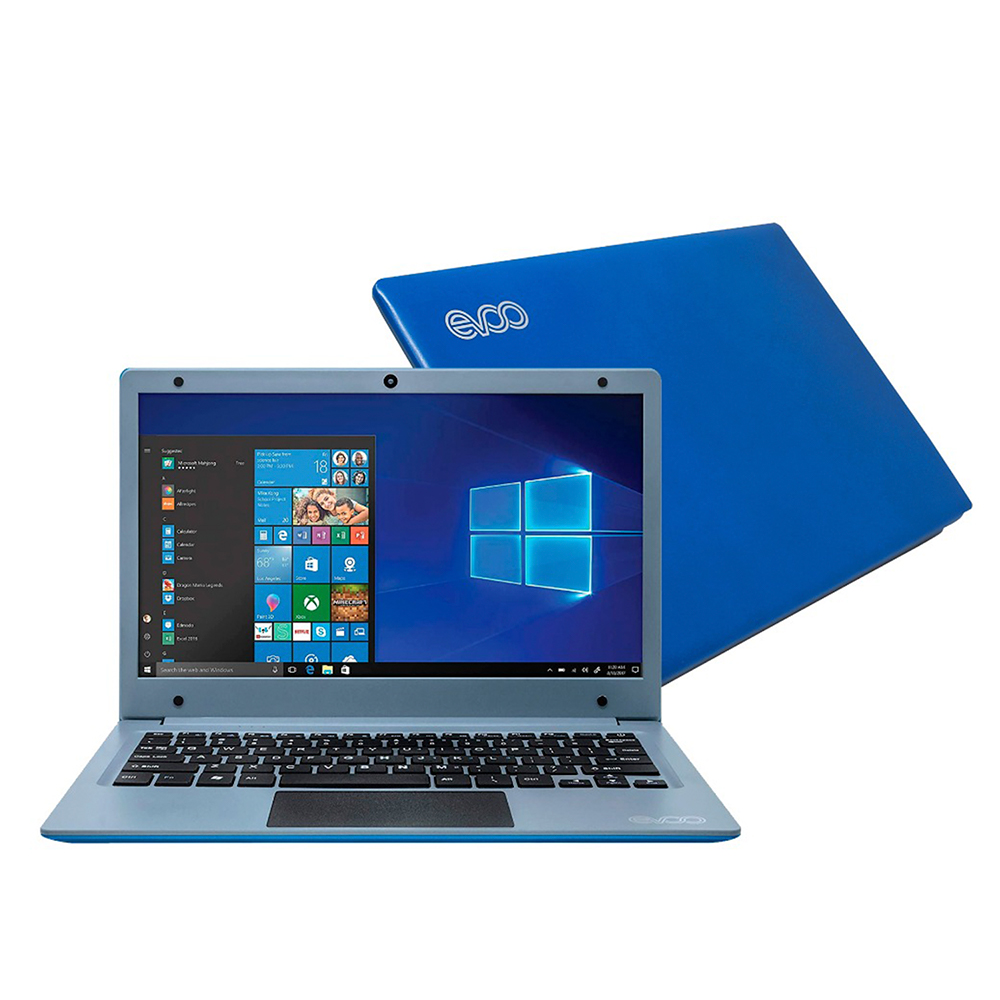 Laptop Evoo Ultra Thin EV-C-116-7PR 11.6 pulgadas - Celeron N4000 - 4 GB - SSD 64 GB + Microsd 4gb
