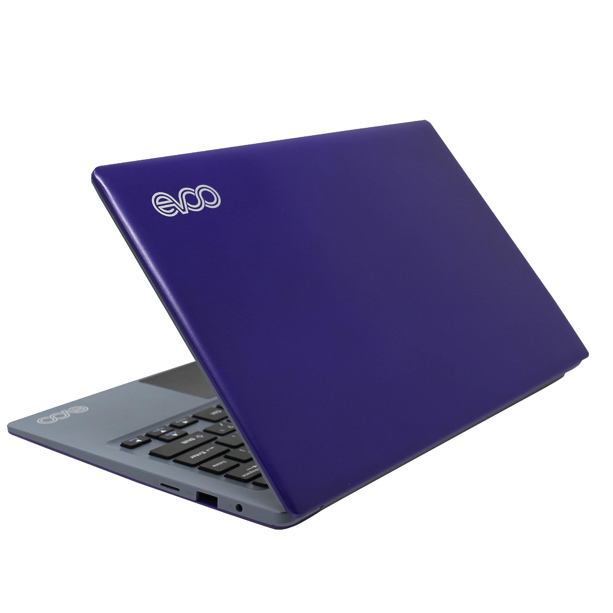 Laptop Evoo Ultra Thin EV-C-116-7PR 11.6 pulgadas - Celeron N4000 - 4 GB - SSD 64 GB + Aro de Luz