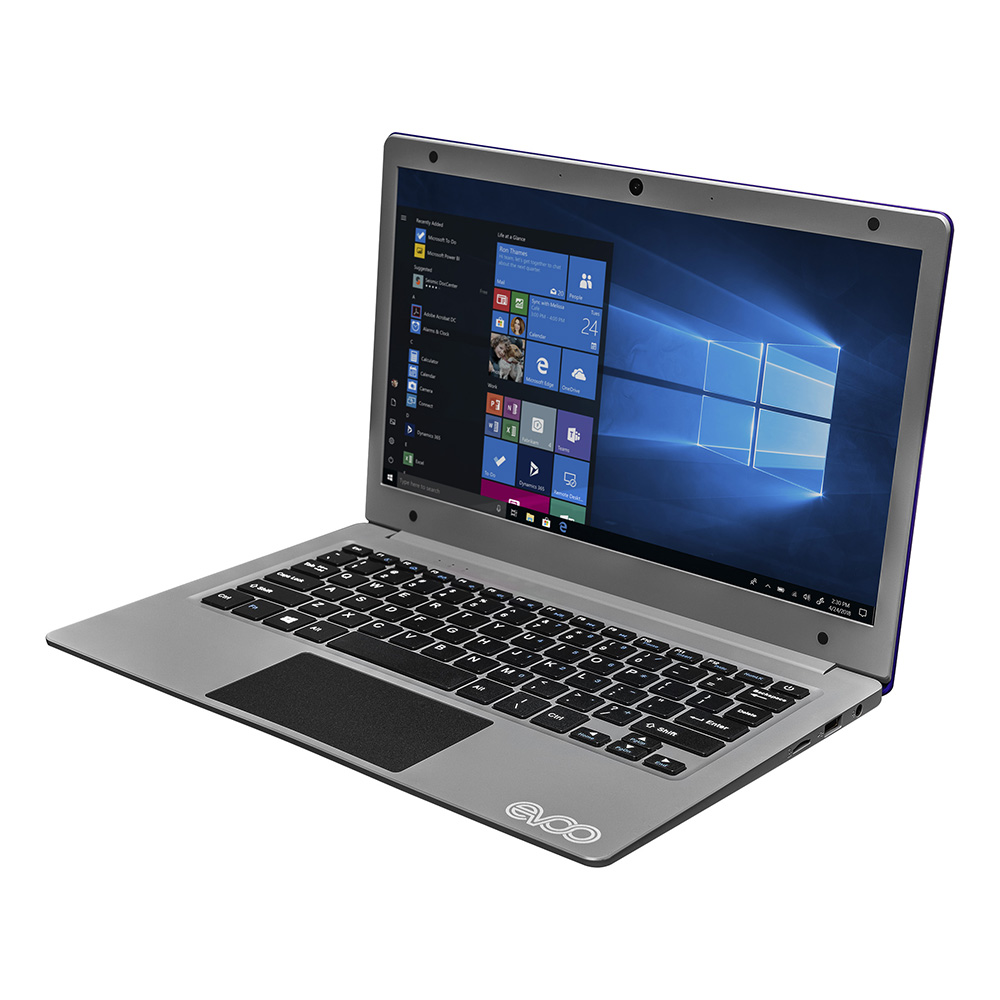 Laptop Evoo Ultra Thin EV-C-116-7PR 11.6 pulgadas - Celeron N4000 - 4 GB - SSD 64 GB + Aro de Luz