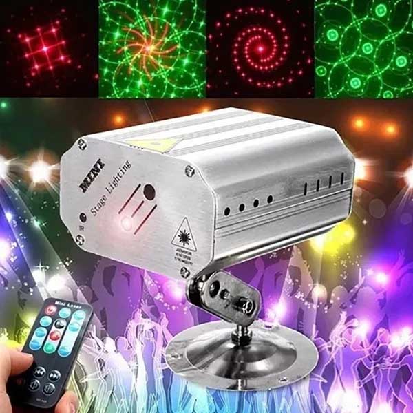 PROYECTOR LASER CON CONTROL REMOTO