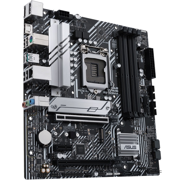Tarjeta Madre ASUS PRIME B560M-A 4xDDR4 2xPCI-E USB3 Socket 1200