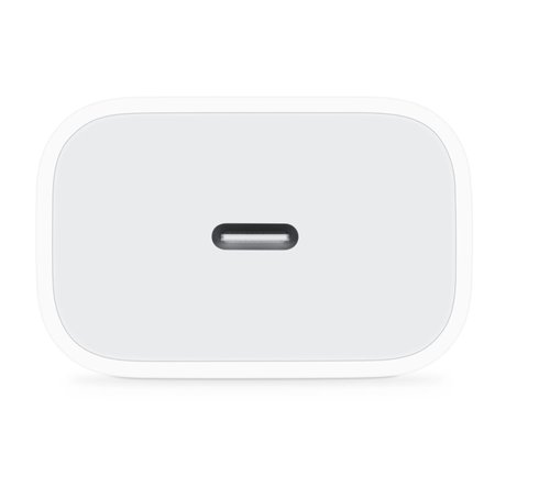 Cubo Cargador IP USB-C 20 watts [Apple MFi Certificado] Carga rapida