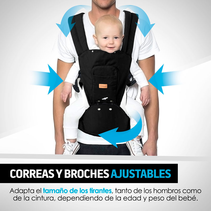 Canguro para Bebe con Soporte para Cintura (0-3 Años)