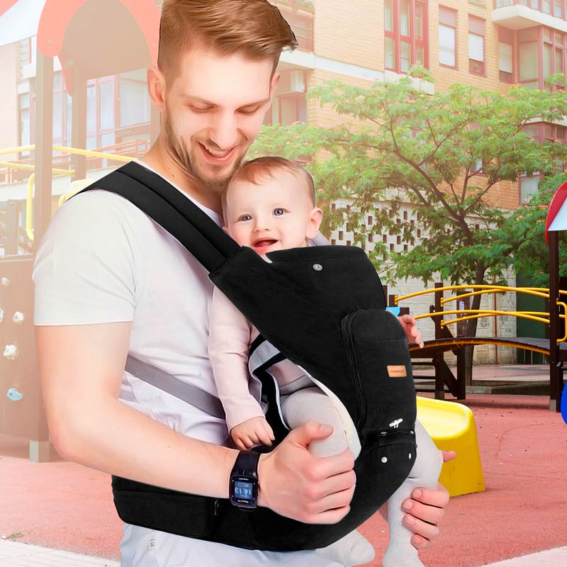 Canguro para Bebe con Soporte para Cintura (0-3 Años)