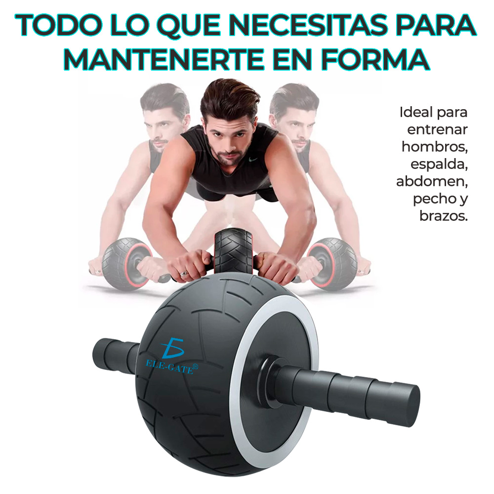 Rueda Para Abdominales Con Agarre Easy Grip.