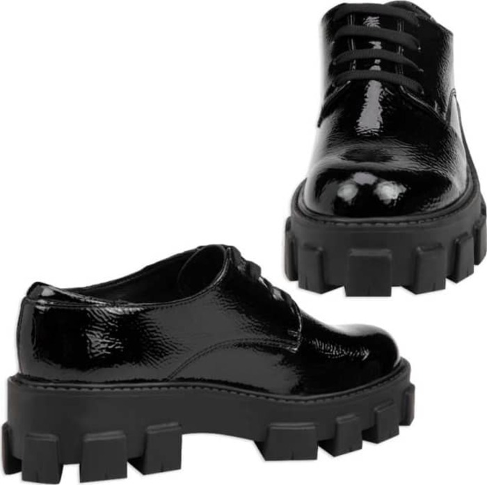 Zapato Casual De Plataforma color negro Belinda Peregrin 1010996