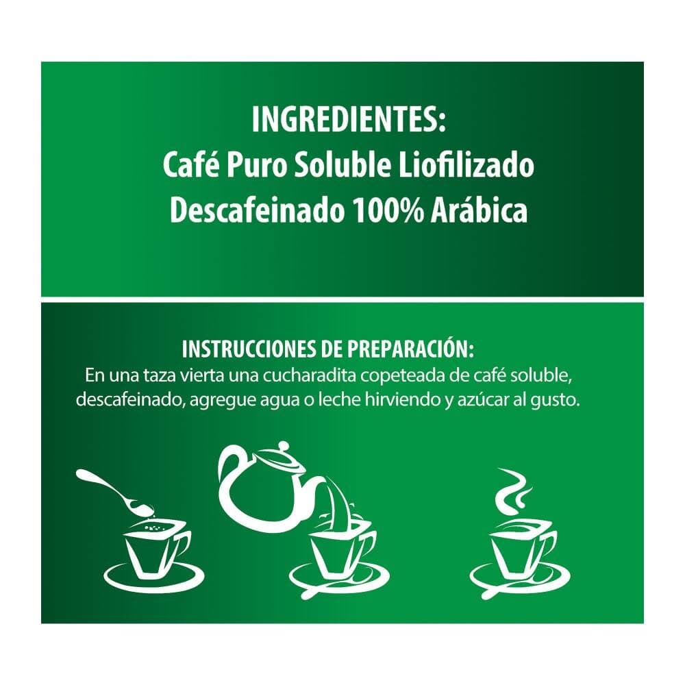 Café Colombiano Soluble Member's Mark Descafeinado 3 piezas de 300 g c/u