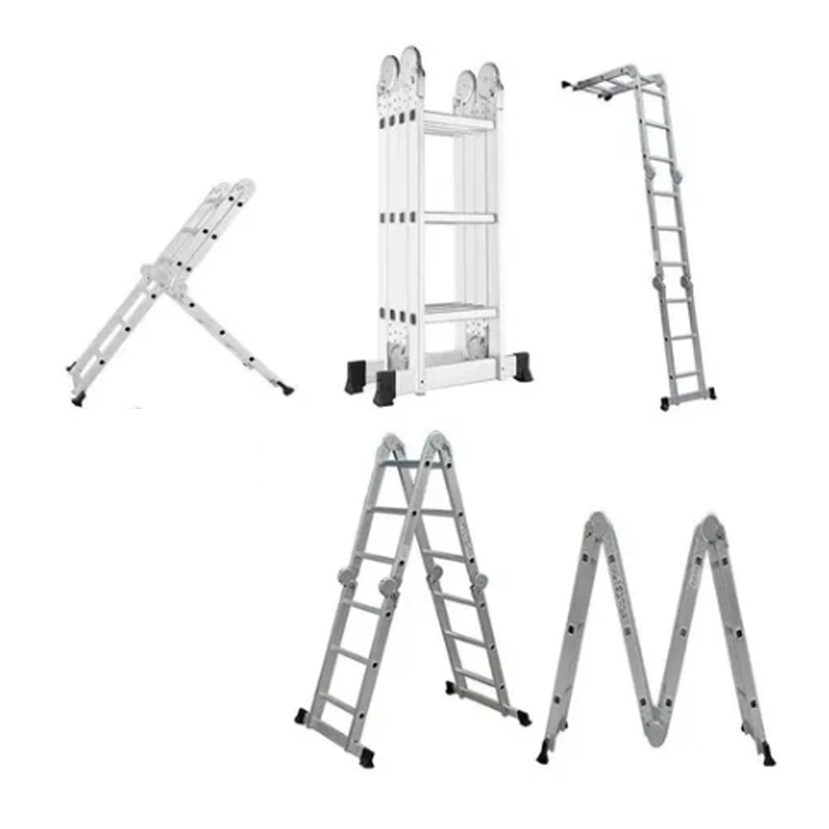 Escalera Multiusos BYP Proimact de 12 escalones y 14 pos. SMS 