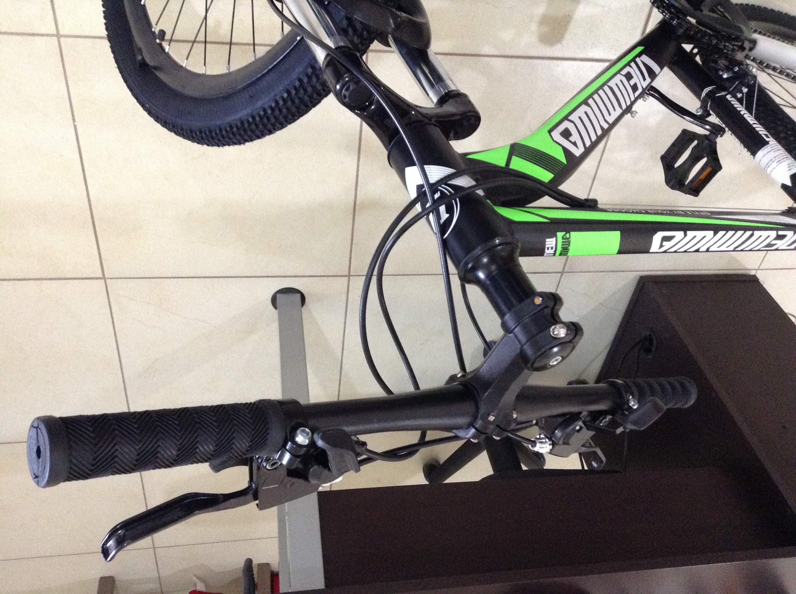 Bicicleta de Montaña, Negro/Verde, NEWMIWA