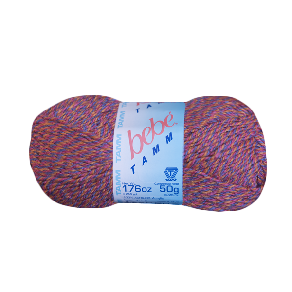 Estambre Bebe Tamm Madeja de 50 gramos Confeti