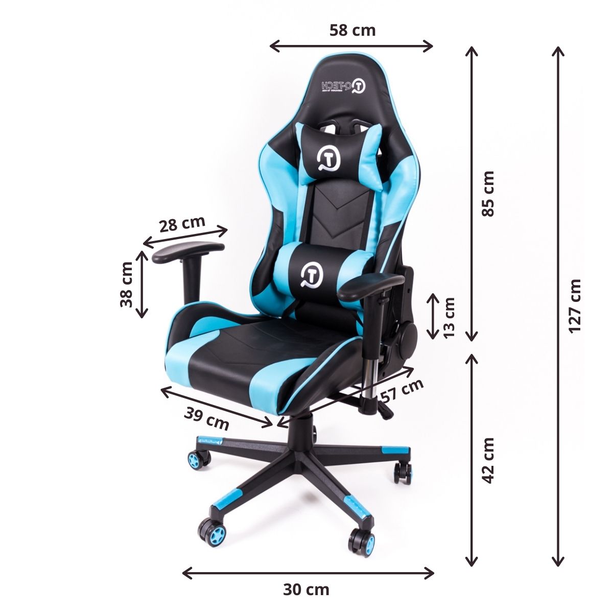 Sillas Gamer Gaming Pc Ergonómica Reclinable Soperte Lumbar