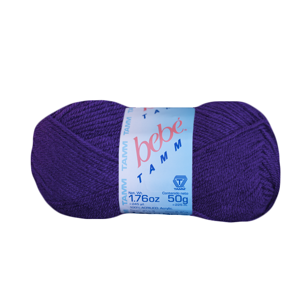 Estambre Bebe Tamm Madeja de 50 gramos Morado