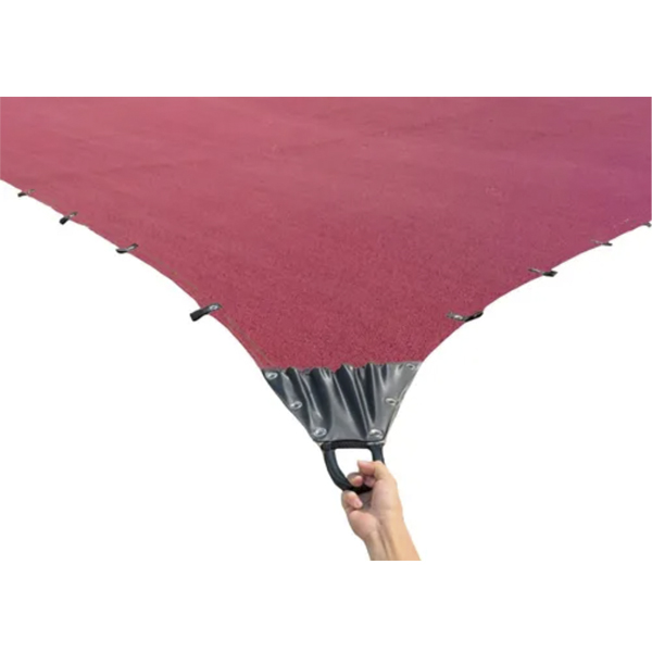 Malla Sombra 5X6 Metros 90% Sombra Confección Reforzada "Lista Para Colocar" Vino