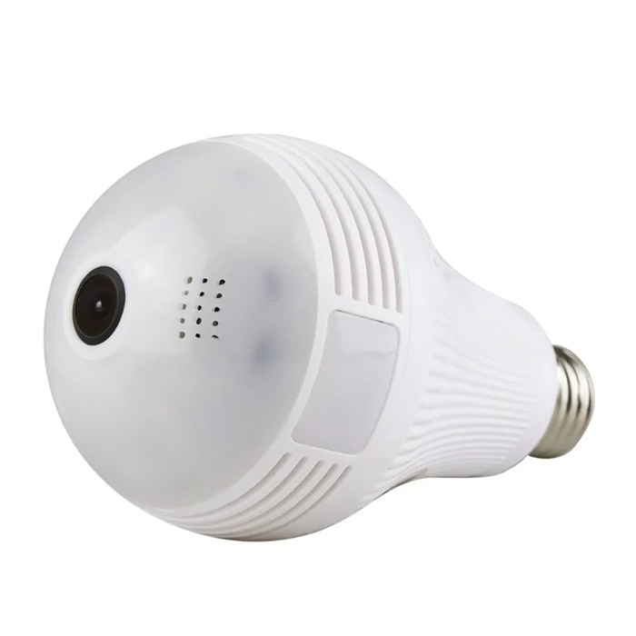 Cámara Foco 360 Grados Ip Wifi Hd 1080p Micro Sd Panorámica