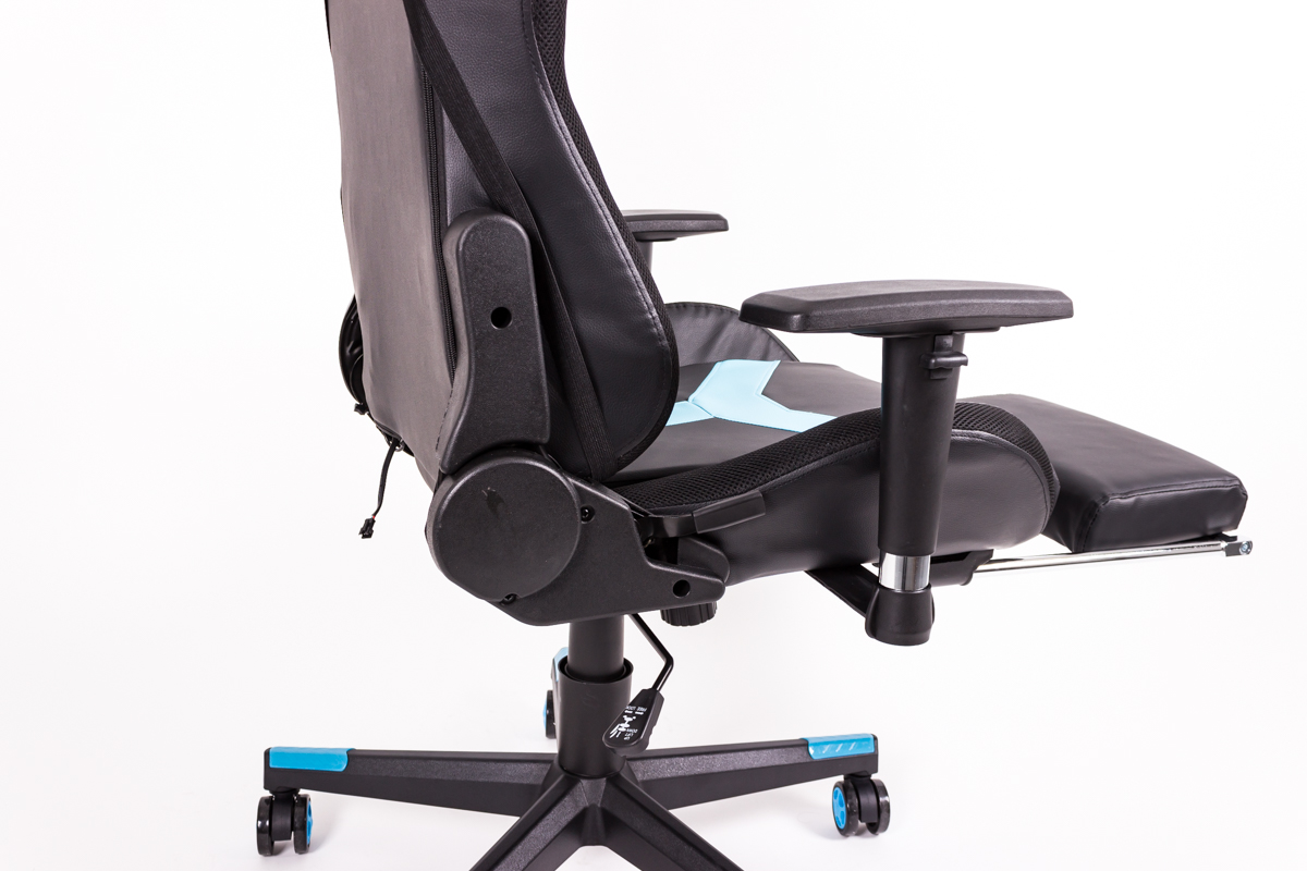 Sillas Gamer Ergónomica Reclinable Reposa Pies Luz Led Rgb