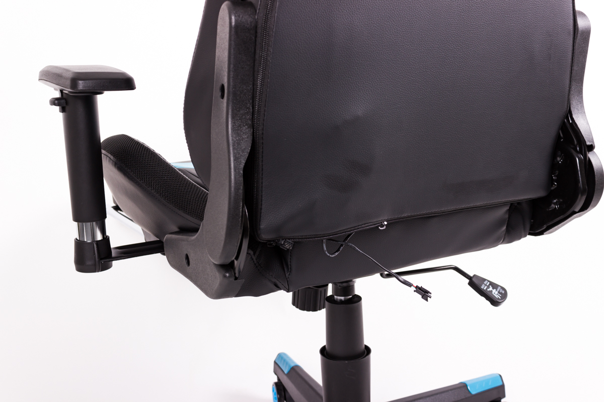 Sillas Gamer Ergónomica Reclinable Reposa Pies Luz Led Rgb