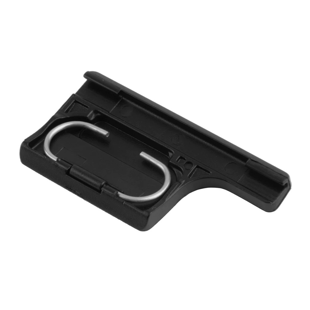 BROCHE SEGURO HEBILLA CARCASA CAMARA DEPORTIVA GOPRO CONTRA AGUA MOTO BICI DEPORTE NEGRO ACERO AUTO
