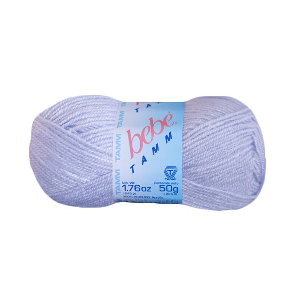 Estambre Bebe Tamm Madeja de 50 gramos Azul Medio