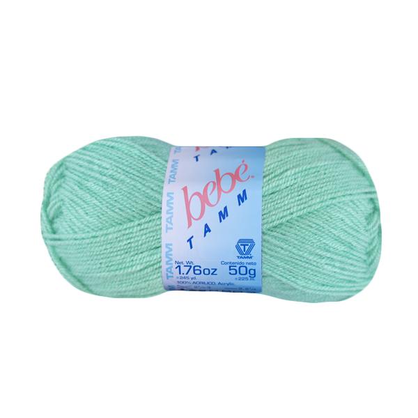 Estambre Bebe Tamm Madeja de 50 gramos Verde Menta