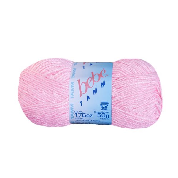 Estambre Bebe Tamm Madeja de 50 gramos Rosa niña