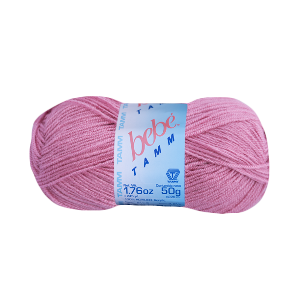 Estambre Bebe Tamm Madeja de 50 gramos Palo de rosa