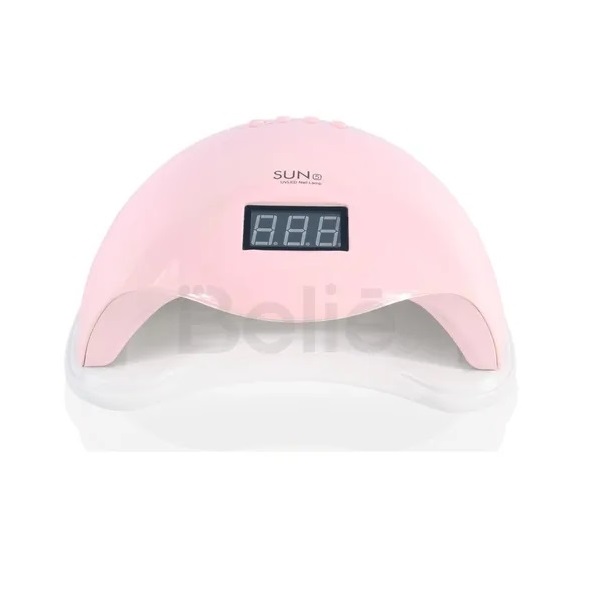 Lámpara Para Uñas Sun 5 Profesional 48w Led Uv Digital Gelish Display Temporizador