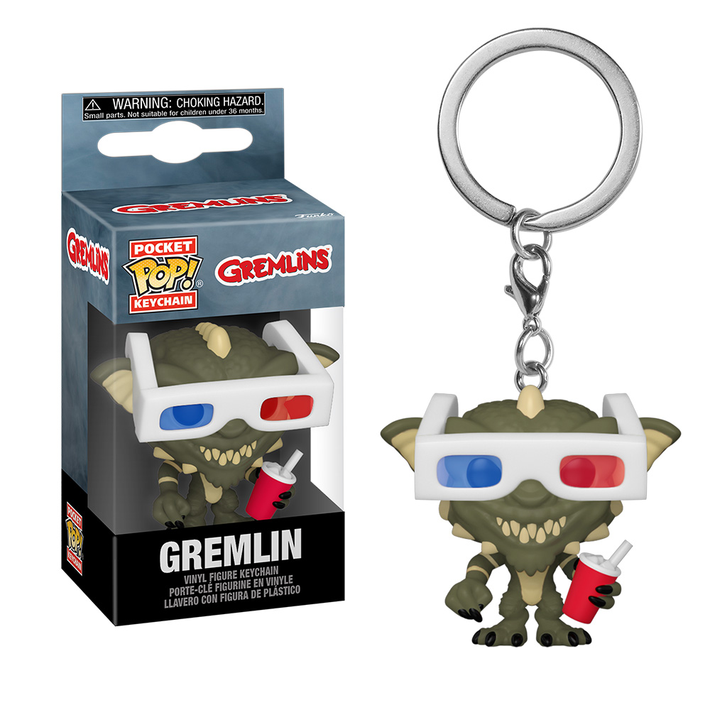 Funko Pop Keychain: Gremlins - Gremlin con Lentes 3D Llavero