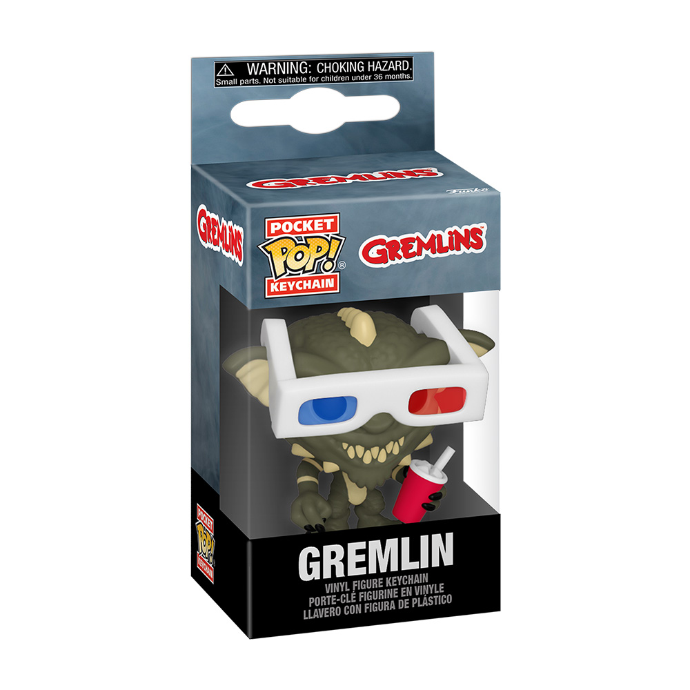 Funko Pop Keychain: Gremlins - Gremlin con Lentes 3D Llavero