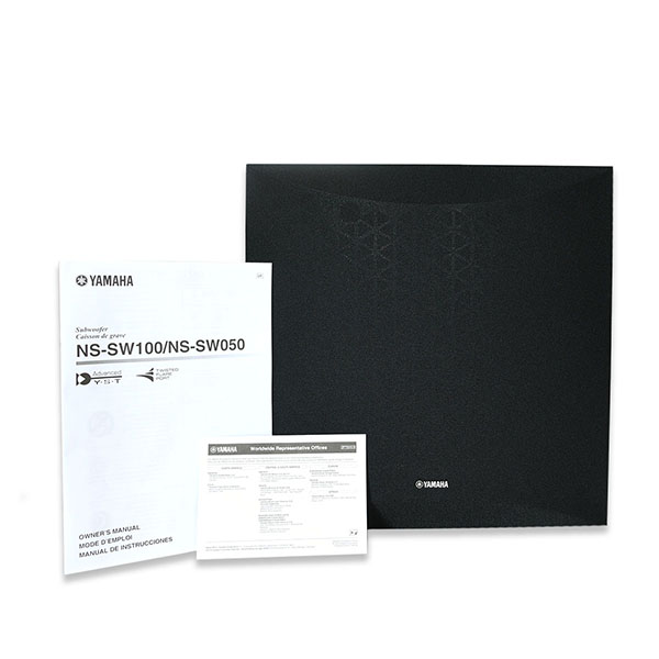 Yamaha Subwoofer Activo Nssw100 Amplificado 100 Watts