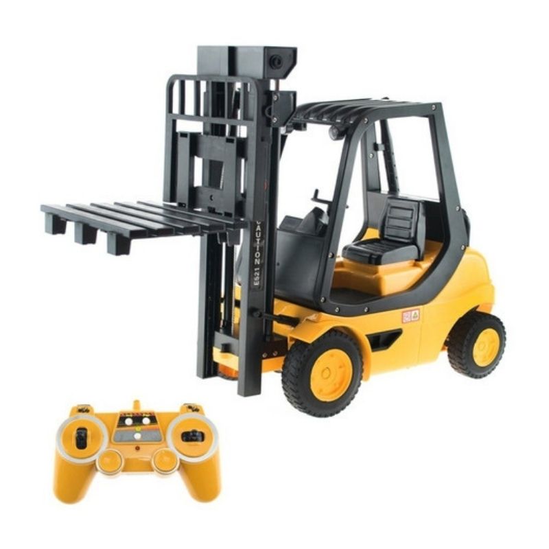 Juguete a Control Remoto Montacargas - Auto a Control Remoto Recargable Escala 1:8  MAS Audifonos Air PRO 2da Generacion