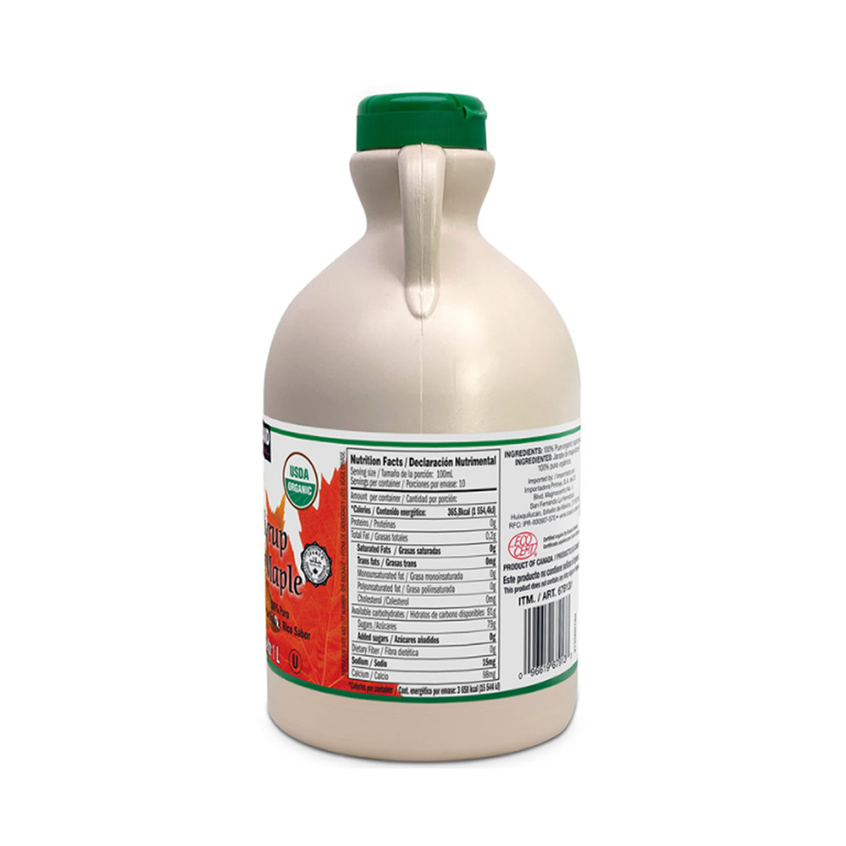 Kirkland Signature Jarabe de Maple Orgánico 1 L.