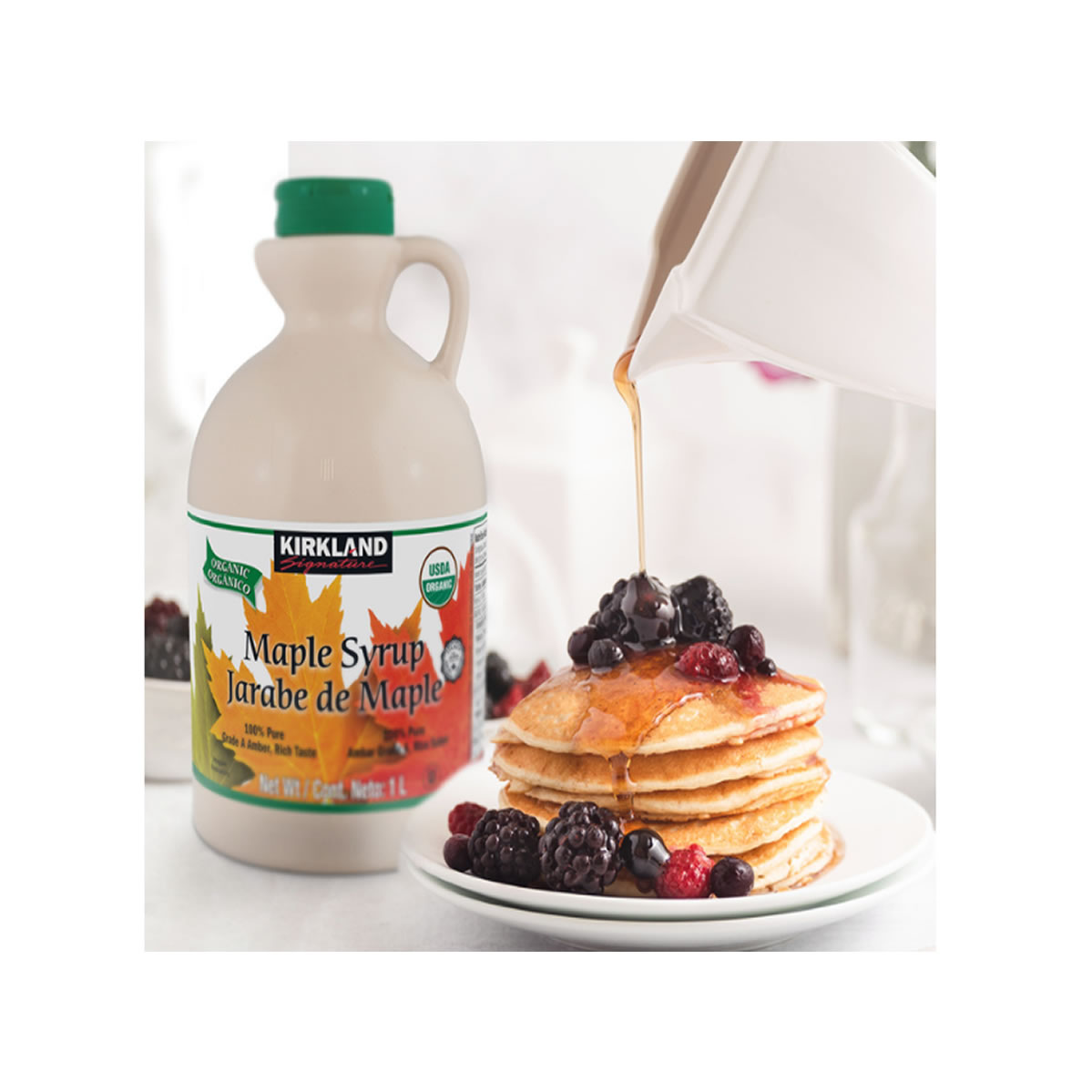 Kirkland Signature Jarabe de Maple Orgánico 1 L.