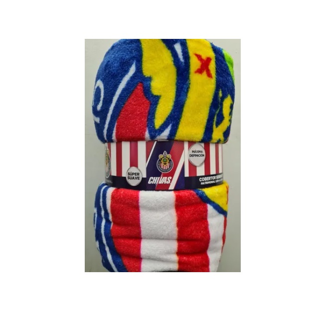 Frazada Matrimonial Chivas de Guadalajara .