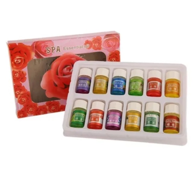  Difusor Humidificador Aromaterapia Ultrasonico M1 + 12 Esencias 