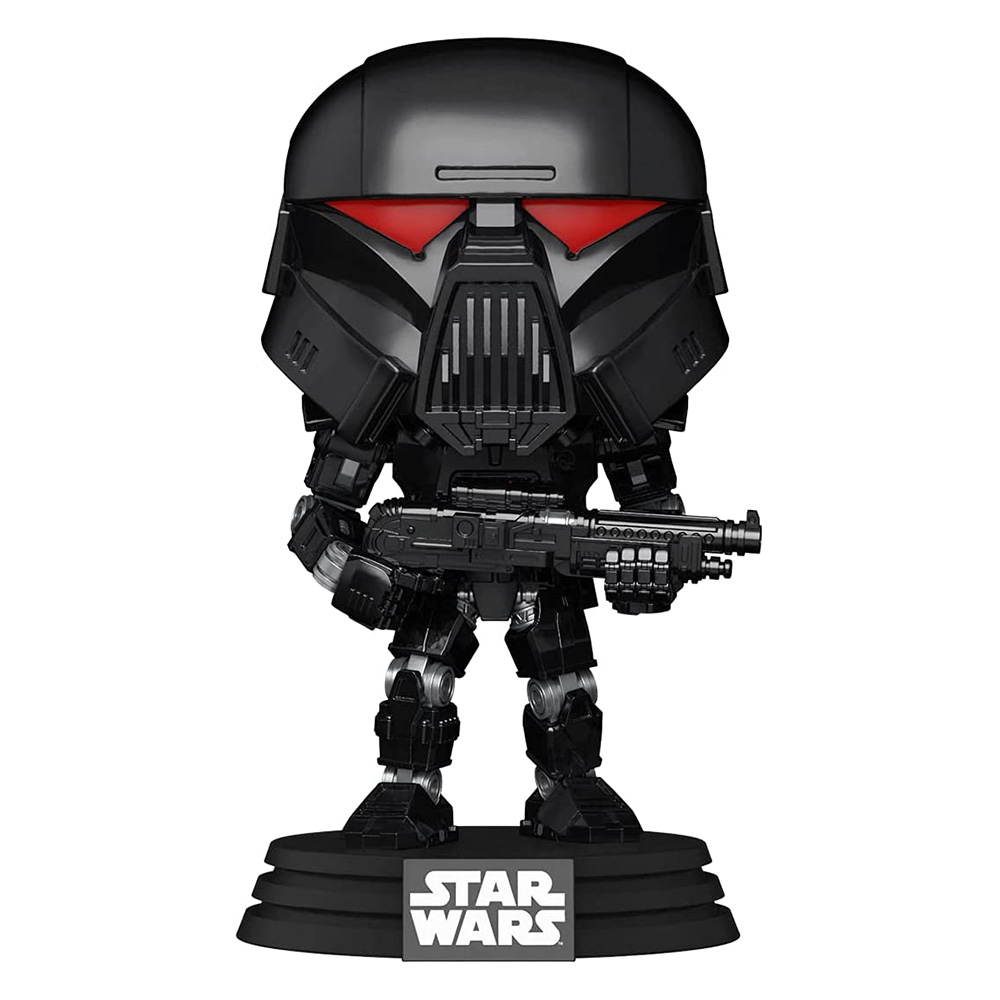 Funko Pop Star Wars: Mandalorian - Dark Trooper de Batalla