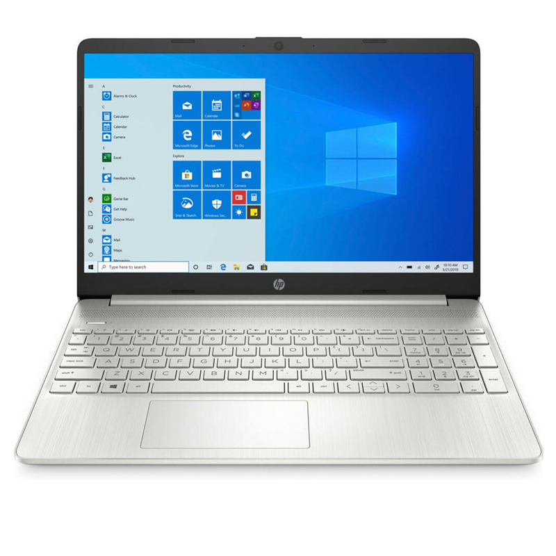 Laptop Hp 15.6 Disco Sólido 128gb Ryzen 3, 4gb Ram Silver + Celular de regalo