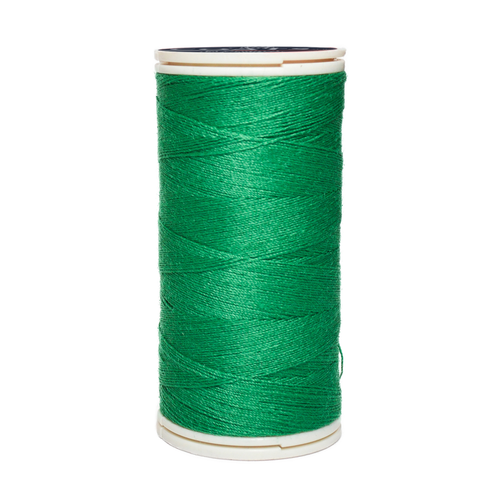 Caja 12 Pzas Hilo Poliéster Liso 3 Cabos Fibra Corta Coats