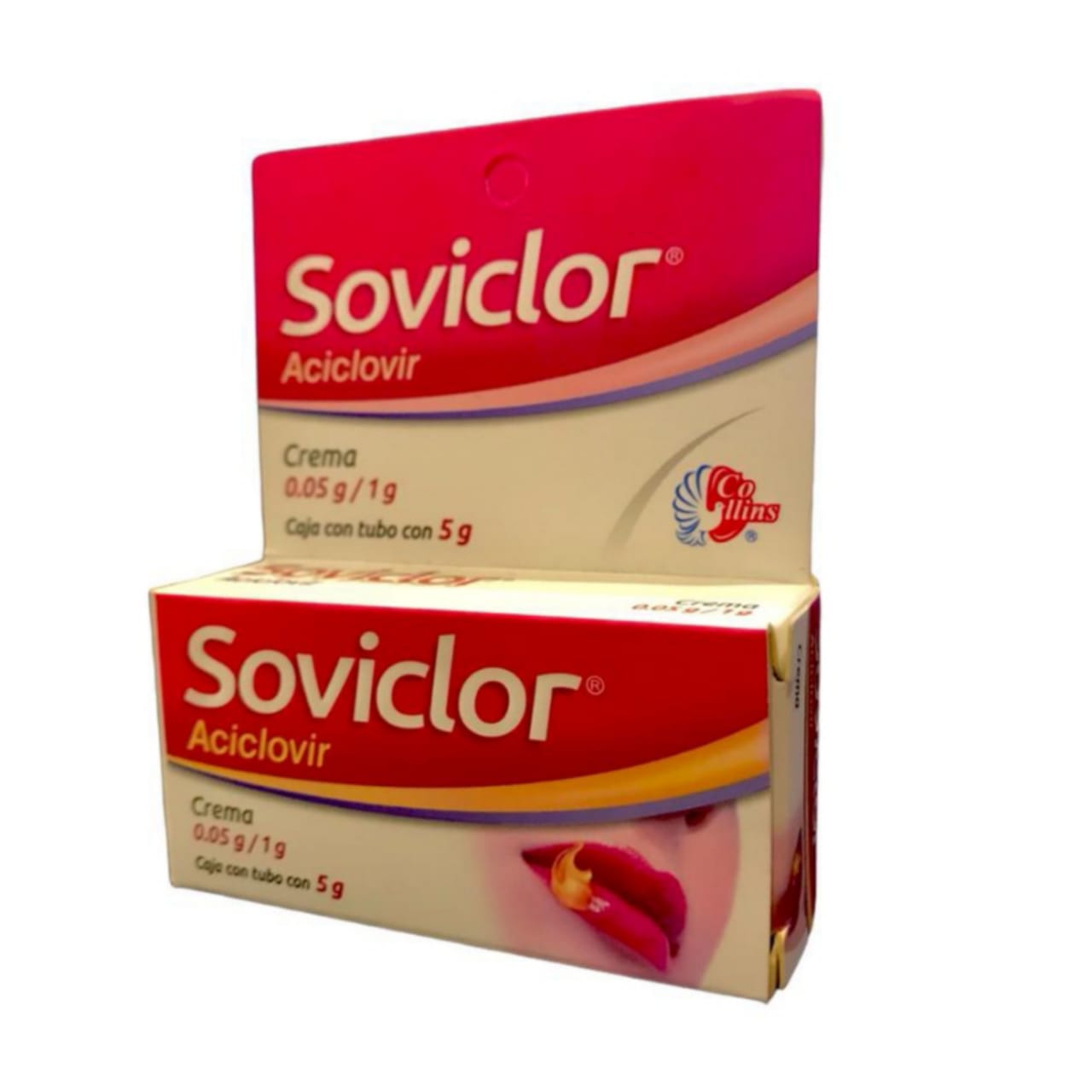 Soviclor, Aciclovir Crema Tubo com 5g