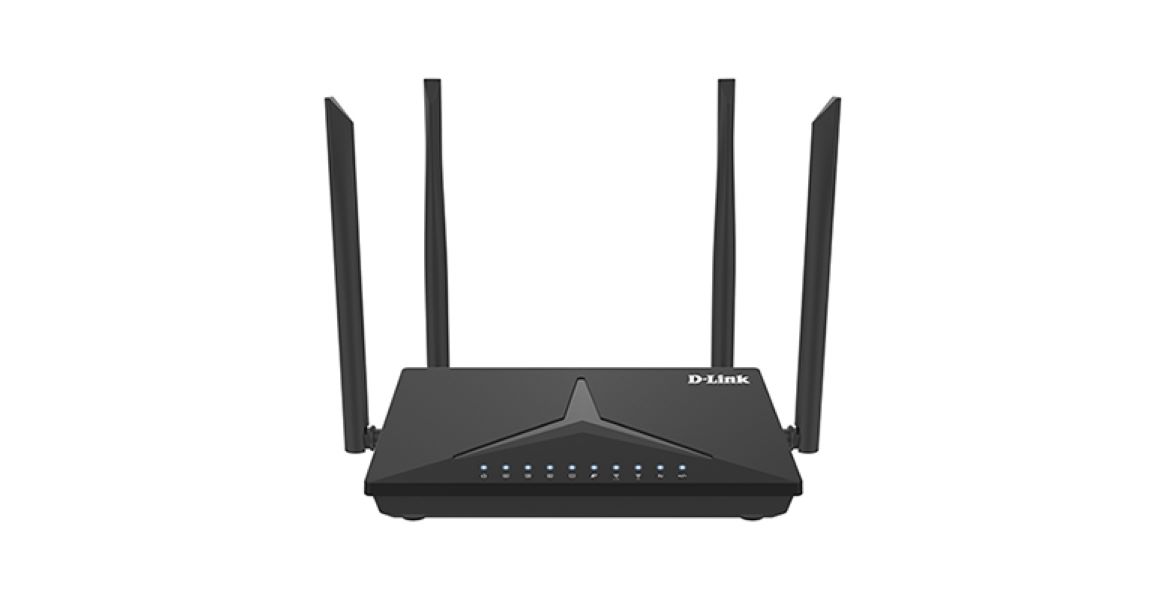 Router  D-Link Wi-Fi Dual Band MU-MIMO Multimodo 5 en 1 1200 Mbps con puertos Gigabit.