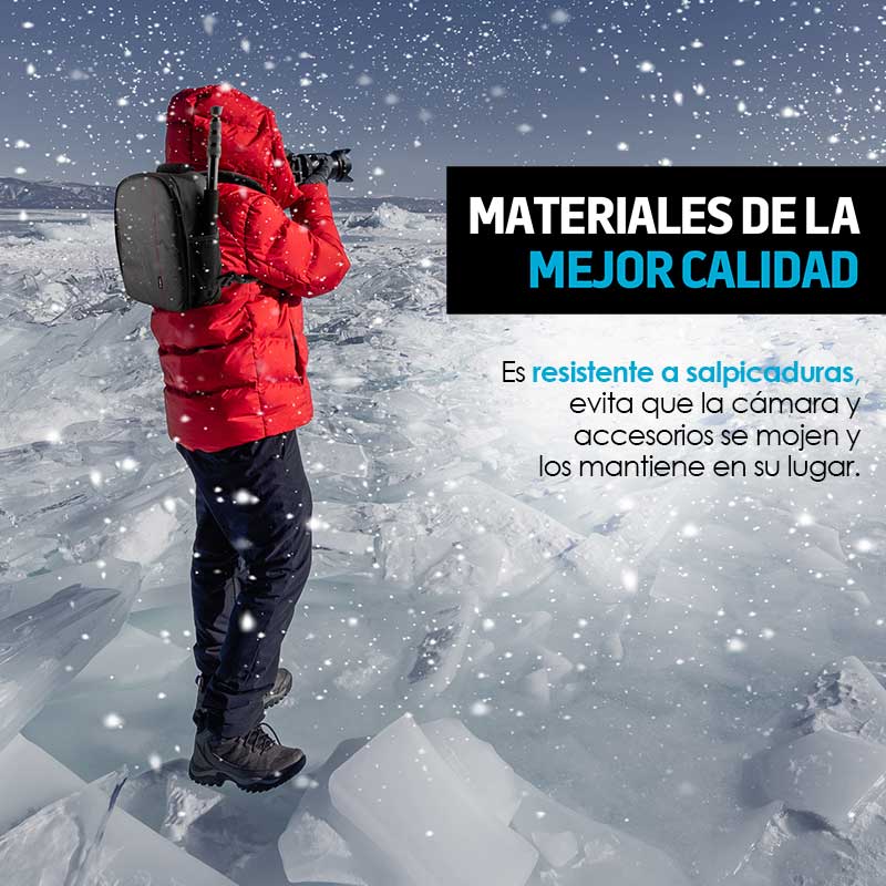 Mochila para Cámara Fotográfica Básica Mod. M-2000 Redlemon