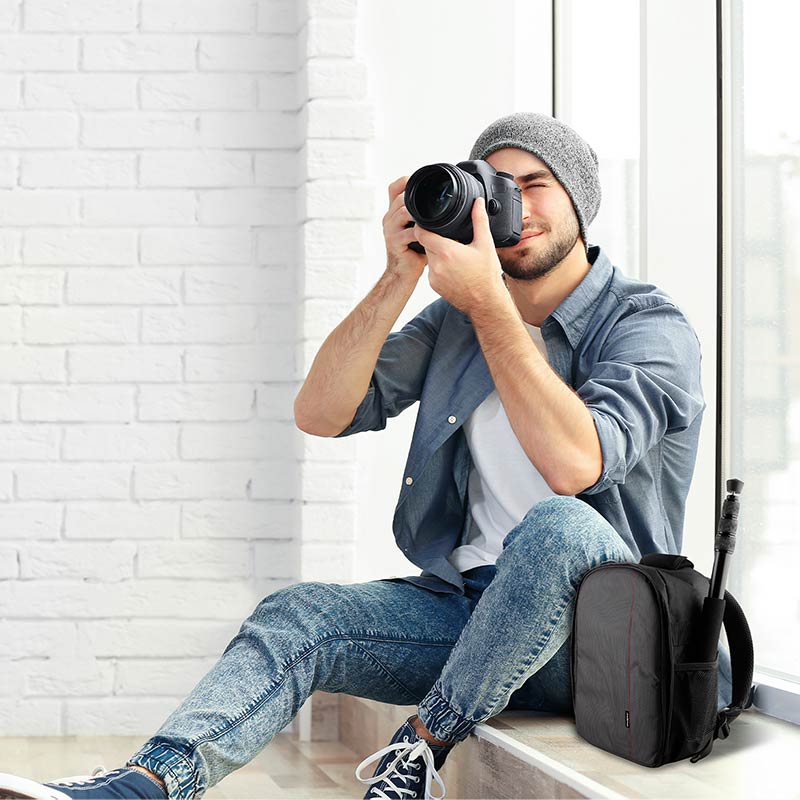 Mochila para Cámara Fotográfica Básica Mod. M-2000 Redlemon